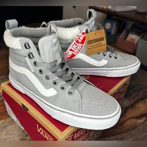 Brand new Vans Filmore Hi Van Suede Drizzle Women's size 7 VANS Hi Top